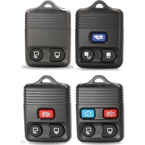 Kutery 2/3/4 Buttons Remote Key Shell Case Fob Cover For Ford Mustang Focus Lincoln Town Car LS Mercury Tracer Sable