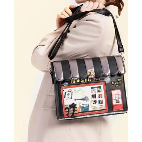 Designer Handbag For Women Fashion Beautiful House Shape Shoulder Bag High Quality Women Crossbody Bag Style Messenger Bag