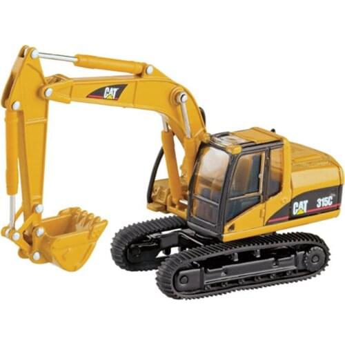 Diecast 1:87 Scale CAT315CL 55107 Excavator Alloy Engineering Car Model Adult Collection Decoration Gifts Toys for Boys