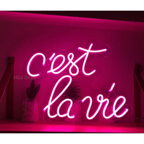 Custom Neon Sign ONE Phrase Led Transparen Wedding Wall Art Home Bar Light Personalized Decor wedding