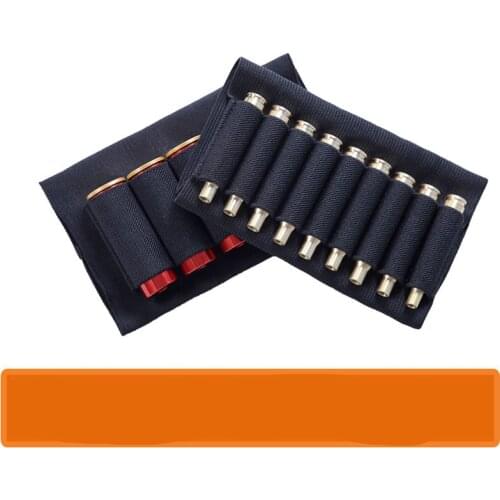 Airsoft Rifle Hunting Tactical Pouches 5/9 Butt Cartridges Stock Shell Holder Elastic Fabric Carrier Pouch