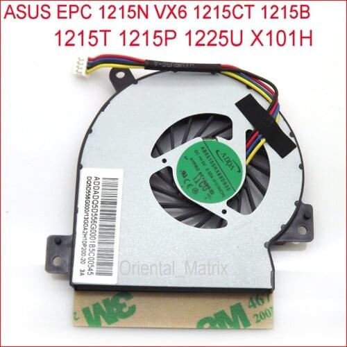 Original New AB05105HX69DB00 DC5V 0.5A Fan For ASUS EPC 1215N VX6 1215CT 1215B 1215T 1215P 1225U X101H Laptop CPU Cooling Fan