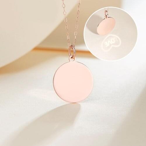 S925 Sterling Silver Love Necklace