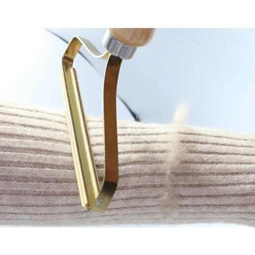 Portable Manual Clothes Lint Remover Fuzz Fabric Shaver Brush Tool Coat Double Sided Hair Removal Ball Woven Coat Sweater Shaver