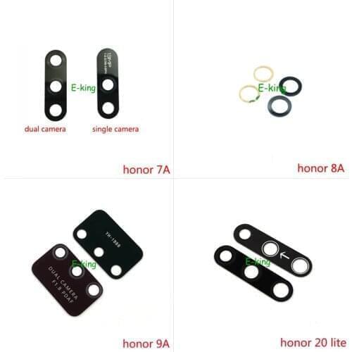 10PCS Rear Back Camera Glass Lens Cover For Huawei Honor 7A 8A 9A 20 Lite With Ahesive Sticker