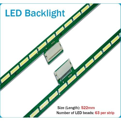LED Backlight strip 63 lamp For LG 47LM6600 LED47X8100PDE 47E800A 47'' TV 6920L-0001C 6922L-0021A LC470EUG PE F1 LC470EUH