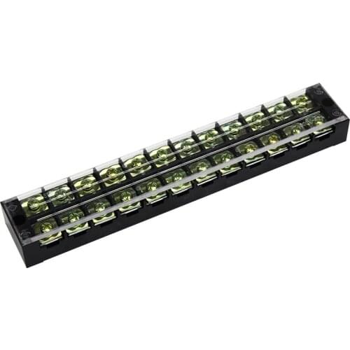 TB Terminal Block TB-4512 Panel Mounted Terminal Connector 600V 45A 12 Position