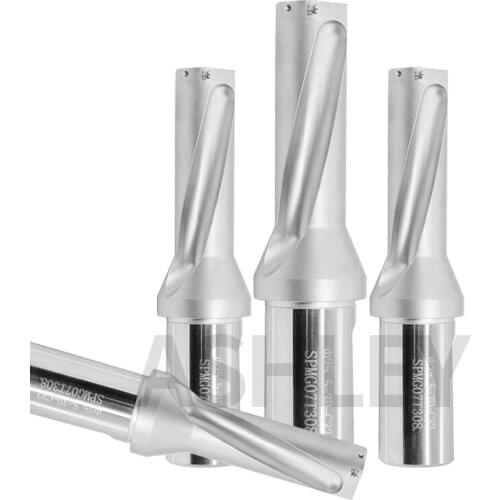 U drill violent drill SP 32.5mm -38mm 5D drill fast bit jet drill for CNC lathe with reaming with SPMG09 SP11 insert