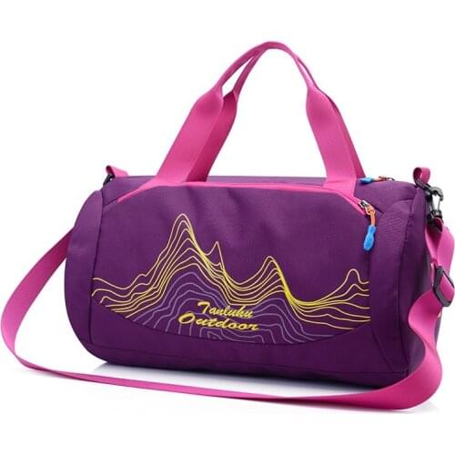 20L Women Waterproof Swimming Bags Beach Travel Duffle Bag Weekend Gym Yoga Blosa Combo Dry Wet Handbag Portable Training Bag