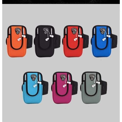 Waterproof 6 inch Mobile Phone Arm Band Bag Pouch Outdoor Sport Running Case Armband Holder On hand for Phone