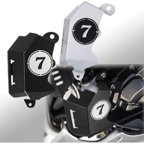Motorcycle Fluid Tank Guard Protector Billet Coolant Reservoir Cover FOR YAMAHA MT07 MT-07 FZ-07 XSR 700 TRACE 700 TRACE 7 GT
