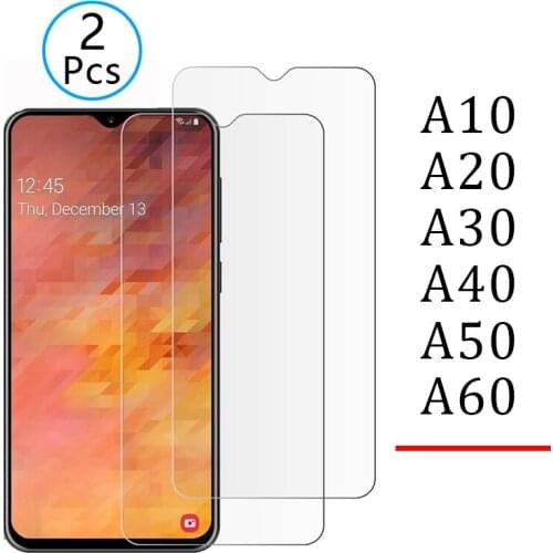 2pcs Tempered Glass for samsung a10 a20 a30 a40 a50 a70 Protective Glas Screen Protector Safety Tremp on galaxy a 10 20 30 40 50