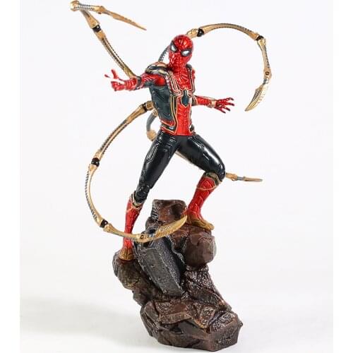 Iron Studios Battle Diorama Iron Spider 1/10 Scale PVC Figure Collectible Model Toy