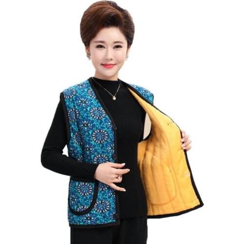 Womens Casual Autumn Winter Sleeveless Pockets Button Warm Fleece Waistcoat Vest Ladies down coats