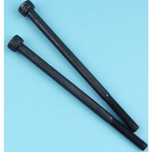 2 x Exhaust Muffler Bolts Screws Fit Husqvarna 340 345 346 346XP 350 351 353 JONSERED 2141 2145 2149 2147 2152 2153 503204587