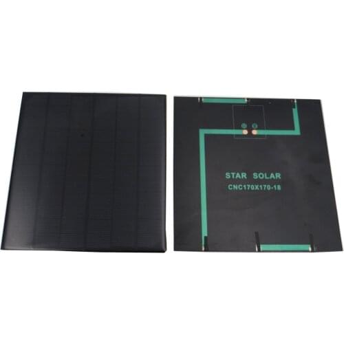 2pcs x Solar Panel 4.5W 18V Cell DIY Battery Charger Mini Solar Panel China Module Solar System Cells for Cell Charger Toy