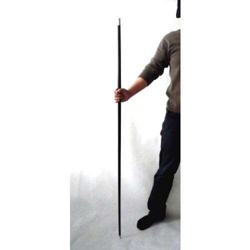 Free Shipping 1.45m Black Steel Magic Canes,Magic Wand - Magic Tricks,Accessories,Card Mental Stage Close Up Magic Props