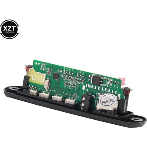 DC 5V 12V Wireless Bluetooth MP3 WMA Decoder For Car accessories Board Audio Module USB TF Radio Car Music MP3