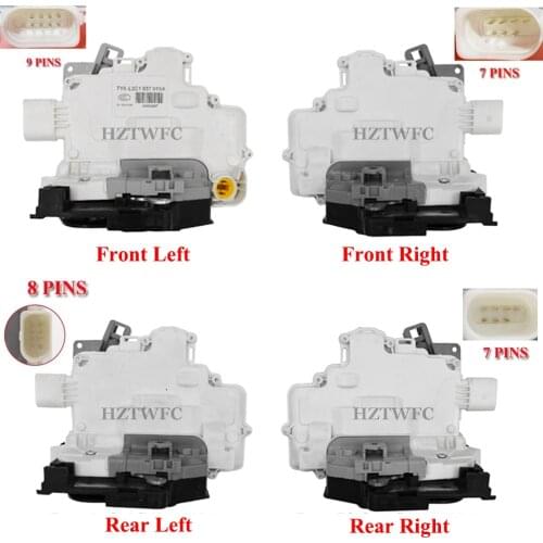 Door Lock Latch Actuator Central Mechanism Motor For Audi Q3 Q5 Q7 A4 A5 TT VW B6 3C1837015A 3C1837016A 3C4839015A 3C4839016A