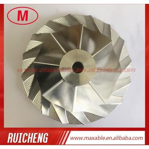 HX82 3535772/3533703/3593182 90.60/141.05mm 8+8 blades turbocharger billet/milling/aluminum 2618 compressor wheel for 3529870