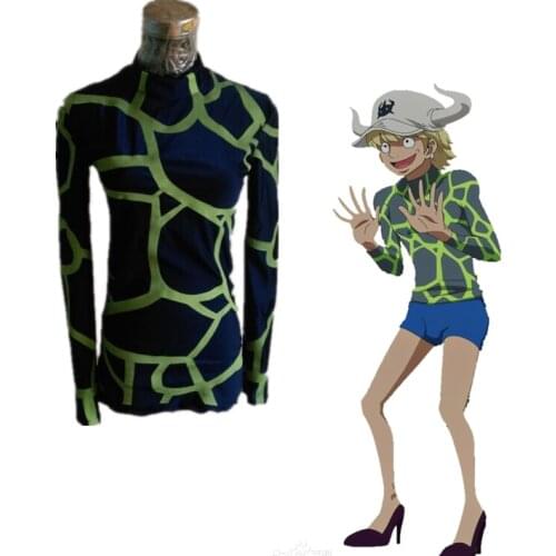 Dellinger Cosplay Anime One Piece Costume top+hat Daily Clothing Halloween Costumes for Women Men Custom Made