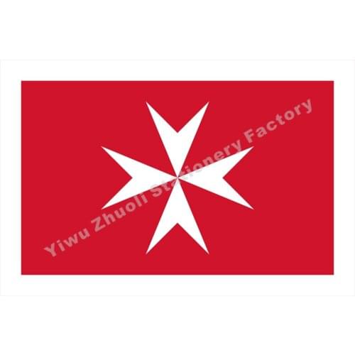 Malta Civil Flag 150X90cm (3x5FT) 120g 100D Free Shipping Hanging National flag the world cup Home Decoration falg