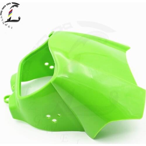 Motorcycle Fairing Lamp Cowl Windshield Airflow Deflector For Kawasaki KLX250 KLX 250 97-07 Headlight Cover Headlight Mask