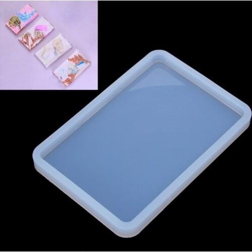 Soft Pottery Base Mudboard Mold Silicone Jewelry Making Mould DIY Resin Handmade