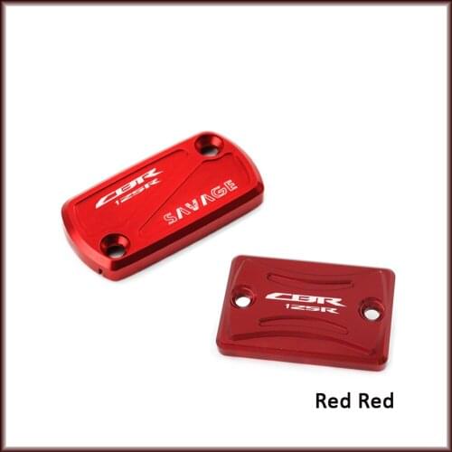 Front Rear Brake Reservoir Cover For Honda CBR125R CBR 125R CBR125 2004 - 2010 Motorcycle Master Cylinder Oil Fluid Cap
