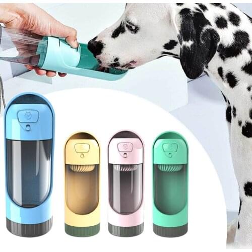 Portable Pet Dog Water Bottle Drinking Bowls for Small Large Dogs on The Leg Feeding Water Dispenser Puppy Cat Drinker Bottles