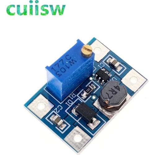 5PCS Large current 2A DC-DC SX1308 Step-UP Adjustable Power Module Boost Converter