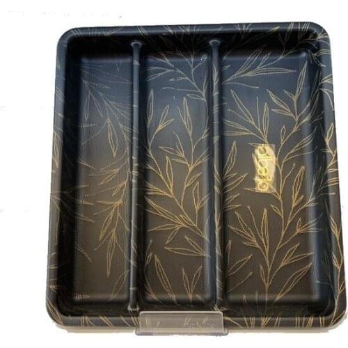 Modern Alberlo 3 Compartments Kepçelik Gilded organizer storage box органайзер rangement коробка для хранения