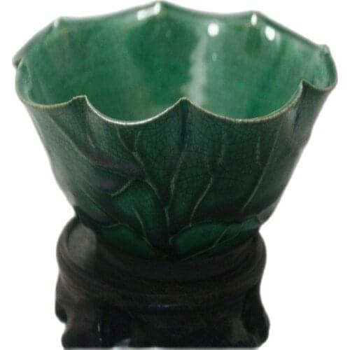 Excellent old antique Chinese porcelain pen wash rinse fish carved porcelain bowl classic art collection, free shipping