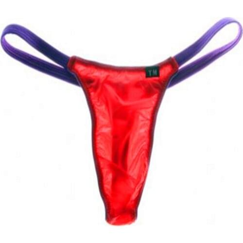 Sexy Mens Underwear Gay Multi Colors See Through Male G String Men Triangle Transparent String Jockstrap Gay Underwear Thongs