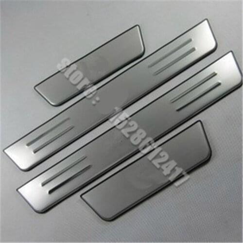High quality stainless steel Scuff Plate/Door Sill For 2013-2018 KIA K3 Car styling