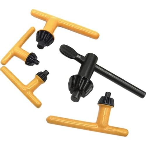 5 Pcs Replacement Drill Chuck Key Wrench Electric Drill Clamping Tool (Chuck Diameter 20mm/16mm/13mm/10mm/ 6mm)