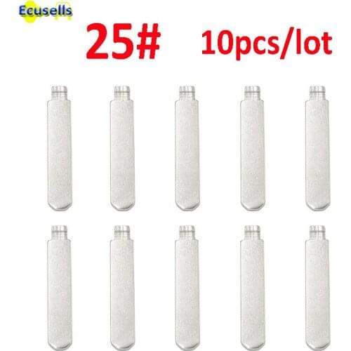 10pcs/lot Universal HON66 fl key Flip Blank key Blade 25# HON66FH for Accord(2.4/3.0) Fit City New Odyssey for KD remotes