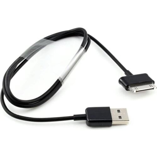 100pcs/lot 1.0M 3.2FT USB Sync Data Charger Cable Lead for S-amsung GALAXY Tab 7.0 7.7 8.9 10.1 Tablet 2