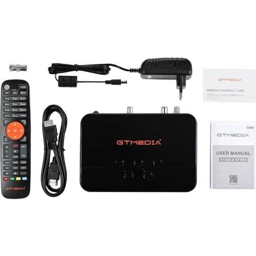 1080P Satellite TV Receiver Gtmedia V7 S2X HD Receptor Support DVB-S2 Satellite Decoder Upgrade From GT Media V7 plus TVBox
