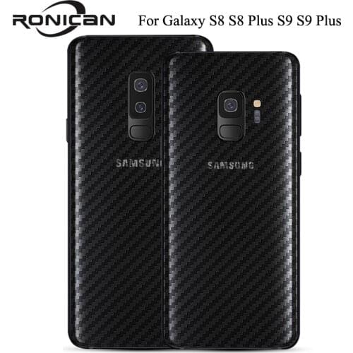 2Pcs/lot 3D Carbon Fiber Protective Sticker For Samsung Galaxy S8 S8 Plus S9 S9 Plus Full Cover Screen Protector For Galaxy S9