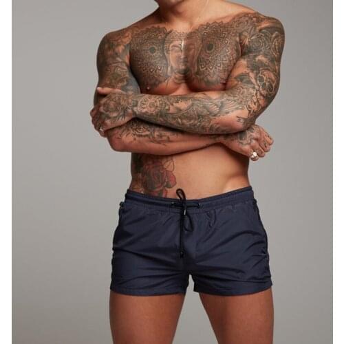 2021 Summer Swimwear Men Swimsuit Swimming Trunks Boxer Short Sexy Mens Swim Briefs Beach Shorts Surf Board mayo Wear sunga Suit