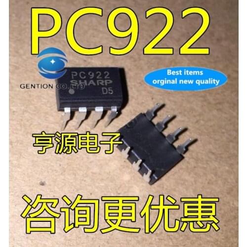 30pcs 100% orginal new real stock PC922 8 feet 8 feet of photoelectric coupler light coupling IC integrated circuit