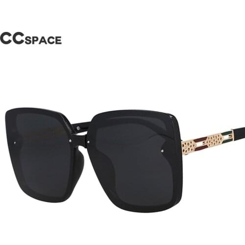 51104 Square Oversize Sunglasses Polarized Lenses Fashion Charm Men Womens Shade UV400