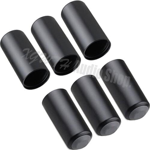 6PCS Battery Covers Mic Screw on Cap Cup Cover Handheld Microphone for Shure Wireless Microphone System PGX24 SLX24 SM58 PGX2