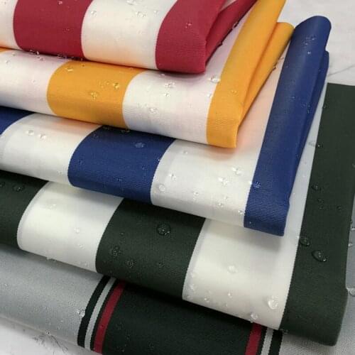 600d Stripe Thicken Waterproof Oxford Fabric for Tent Awning Car Covers by the Meter