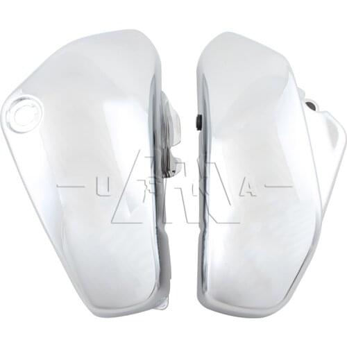 Motorcyle Accessories Chrome Battery Side Fairing Cover For Suzuki Boulevard Voluisa C50 VL800