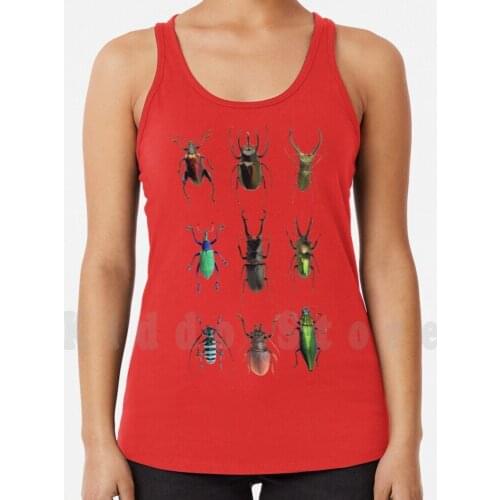 Beetles #1 Tank Tops Vest Sleeveless Entomology Science Insects Zoology Entomologists Study Life Cycle Environment