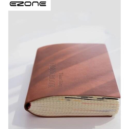 EZONE A5/A6 Notebook Notepad Kawaii Stationery Lattice Hand-painted Portable Diary Planner Stationery For School 2021 Agenda