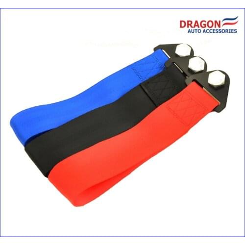 Autostyling Racing Tow Strap For Front Rear Bumper Towing Hook