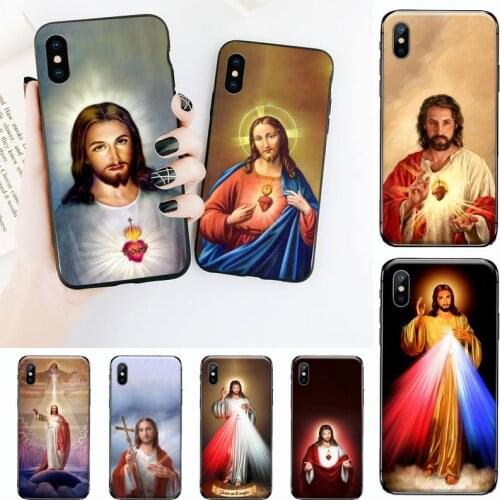Jesus Sacred Heart Phone Case for iPhone 11 12 pro XS MAX 8 7 6 6S Plus X 2020 XR Mini